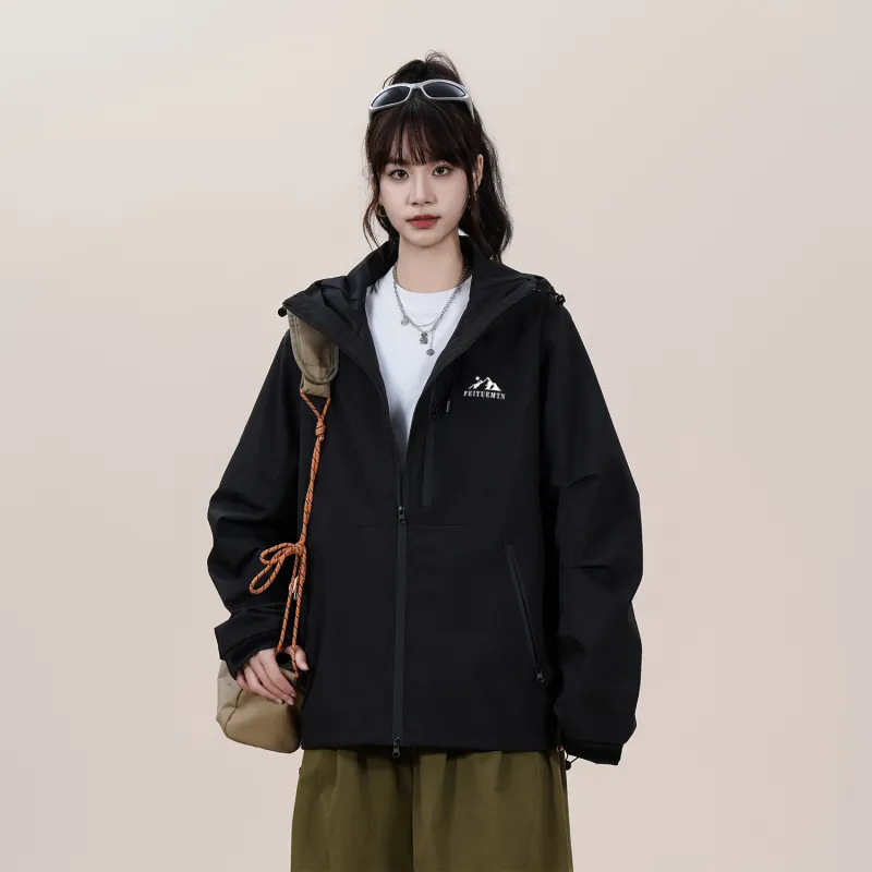 Feiyue Water-Resistant Windproof And Water-Repellent Windbreaker Jacket Unisex-8