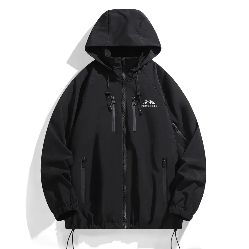 Feiyue Water-Resistant Windproof Warm Water-Repellent Windbreaker Jacket Unisex-1