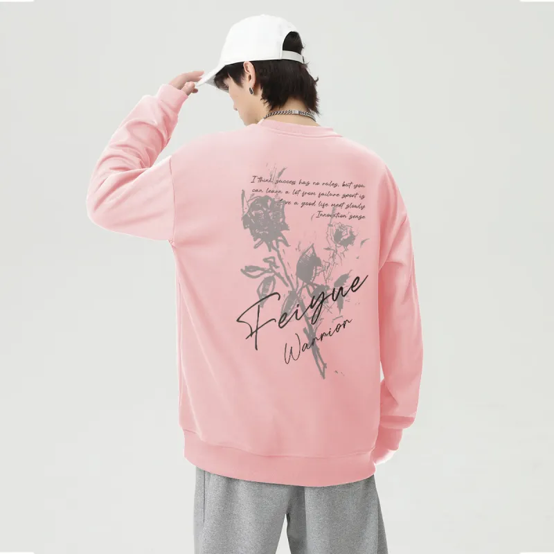 Feiyue Crew Neck Sweatshirt Without Hood Unisex-24