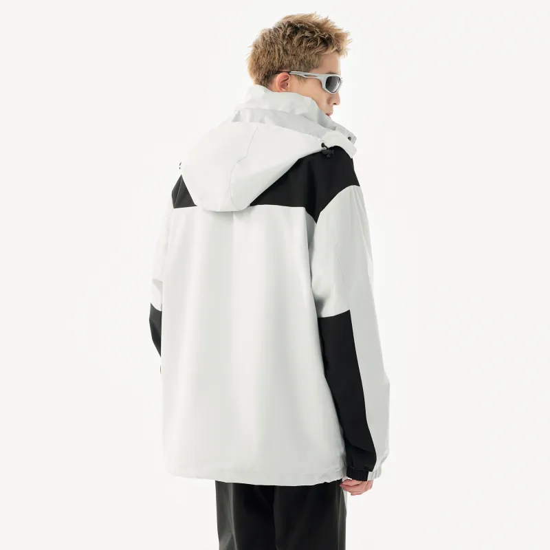 Feiyue Water Resistant Windproof Warm Cold Resistant Windbreaker Jacket Unisex-4