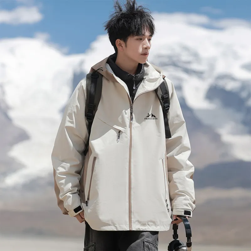 Feiyue Windproof Warm Cold-Resistant Windbreaker Jacket Unisex-14