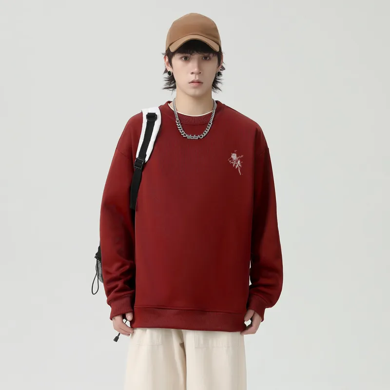 Feiyue Crew Neck Sweatshirt Without Hood Unisex-33