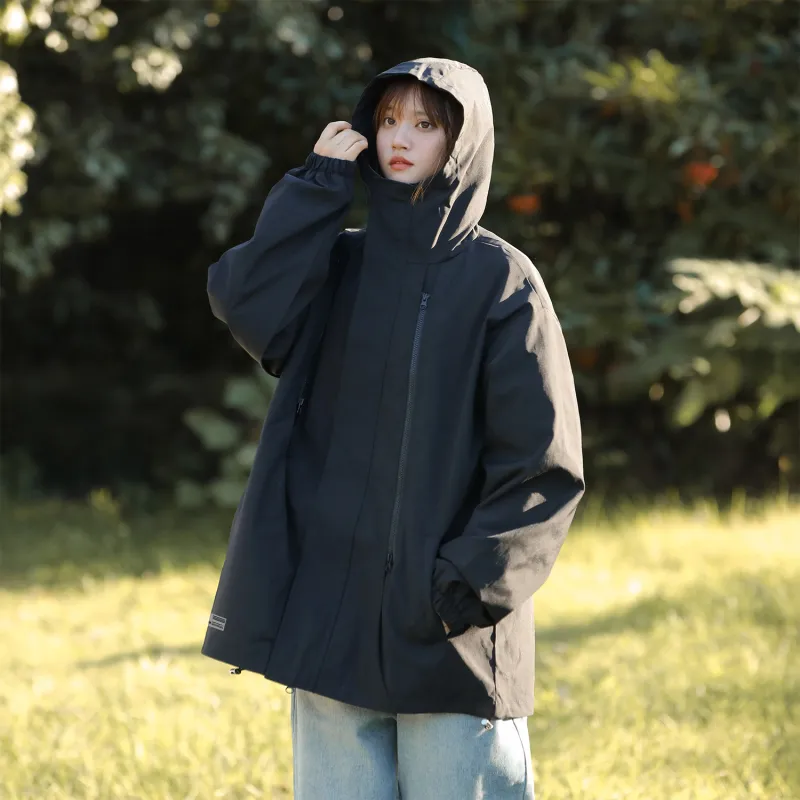 Feiyue Water-Resistant Windproof And Water-Repellent Windbreaker Jacket Unisex-18