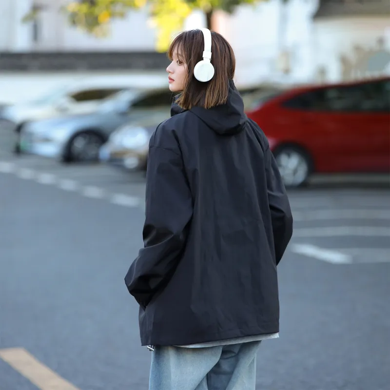 Feiyue Water-Resistant Windproof And Water-Repellent Windbreaker Jacket Unisex-3
