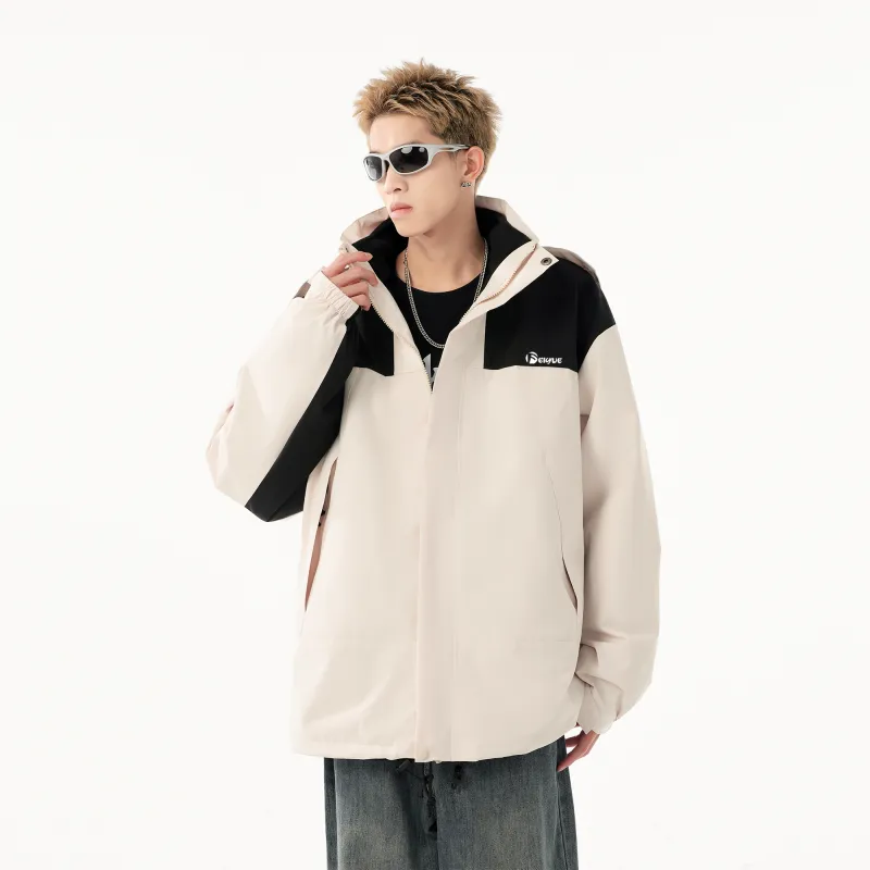 Feiyue Water Resistant Windproof Warm Cold Resistant Windbreaker Jacket Unisex-33