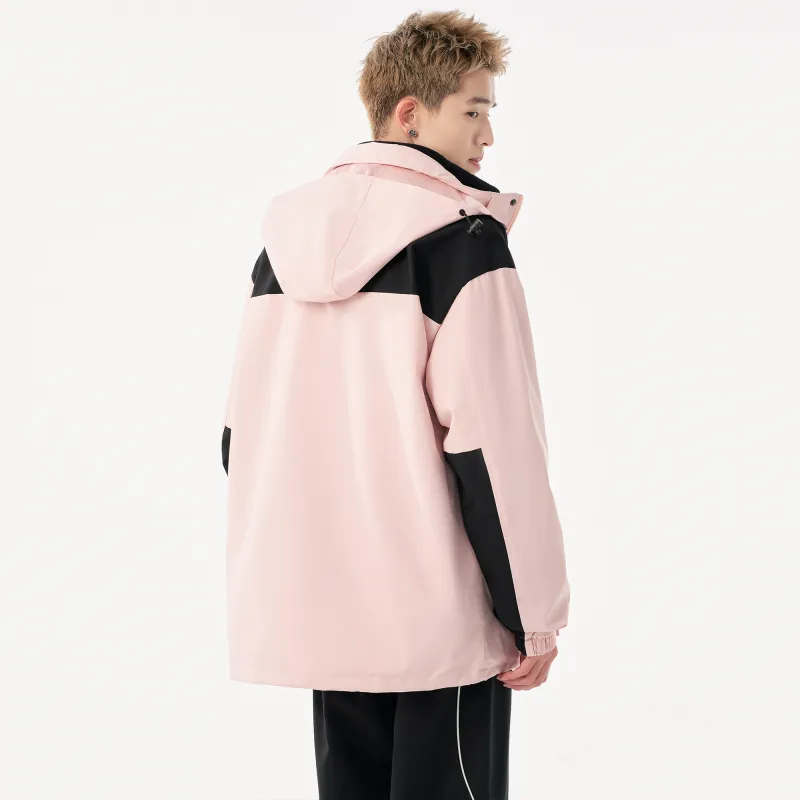 Feiyue Water Resistant Windproof Warm Cold Resistant Windbreaker Jacket Unisex-19