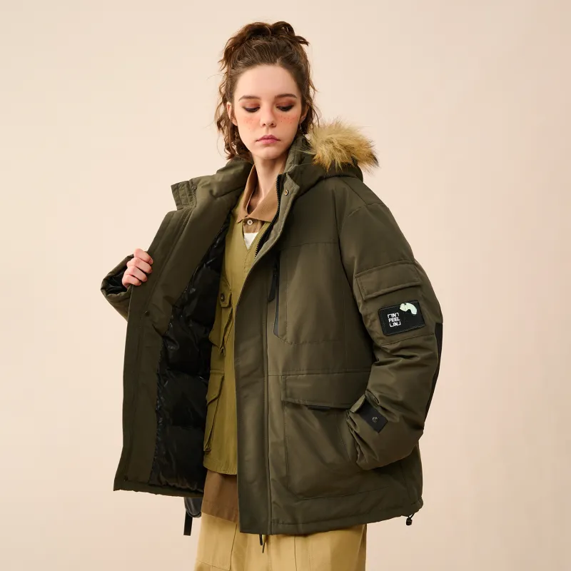 Feiyue Parka Coats Unisex-17