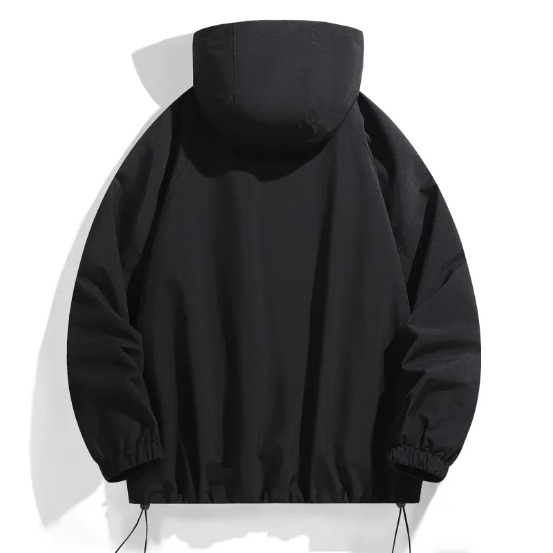 Feiyue Water-Resistant Windproof Warm Water-Repellent Windbreaker Jacket Unisex-18
