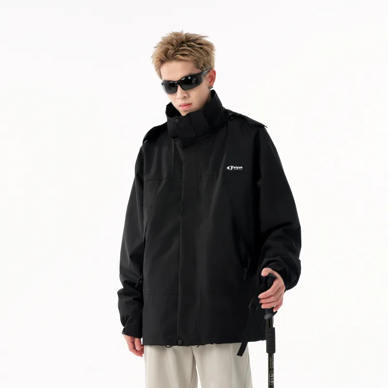 Feiyue Waterproof And Windproof To Keep Warm Windbreaker Jacket Unisex-3