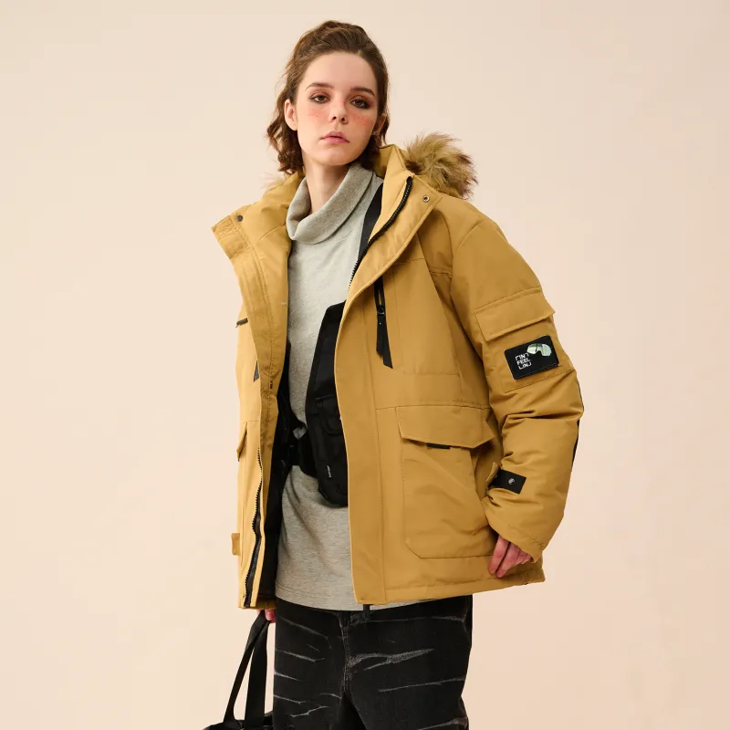 Feiyue Parka Coats Unisex-12