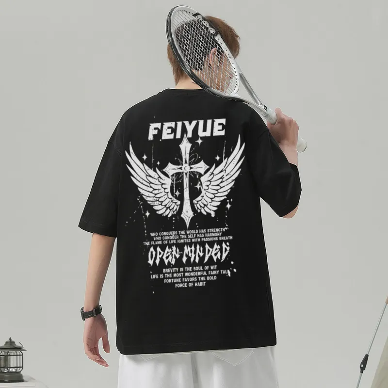 Feiyue T Shirts Unisex-8