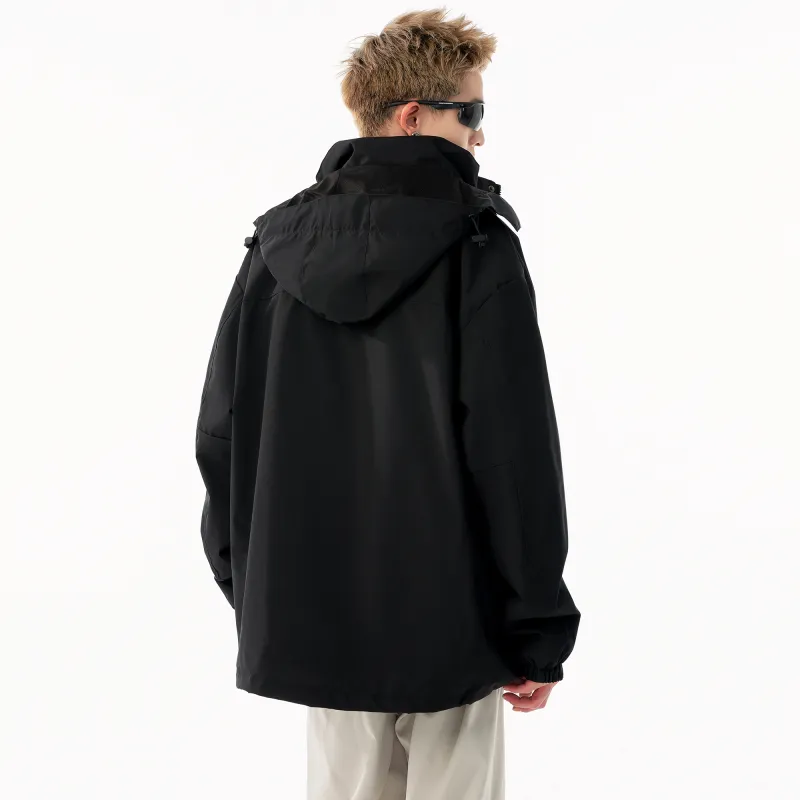 Feiyue Waterproof And Windproof To Keep Warm Windbreaker Jacket Unisex-4