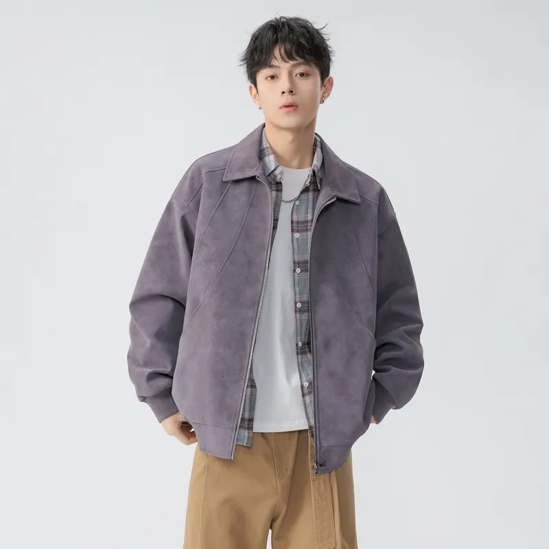 Feiyue Leather Jackets Unisex-14