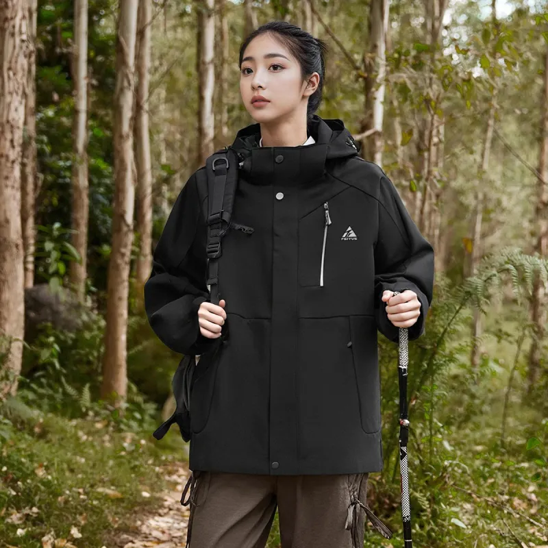 Feiyue Waterproof, Windproof, Thermal, And Rainproof Windbreaker Jacket Unisex-6