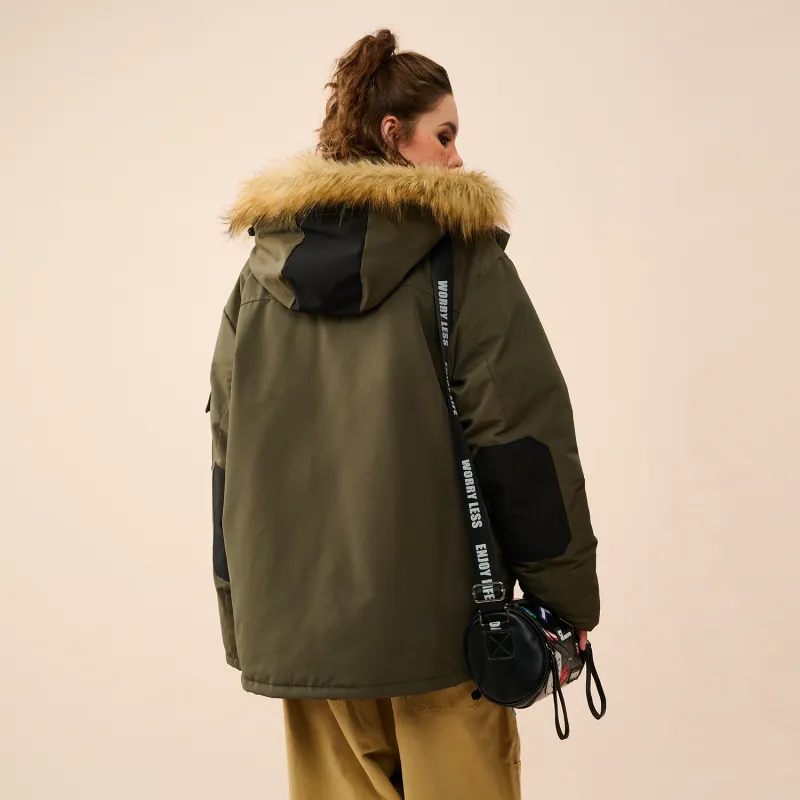 Feiyue Parka Coats Unisex-20