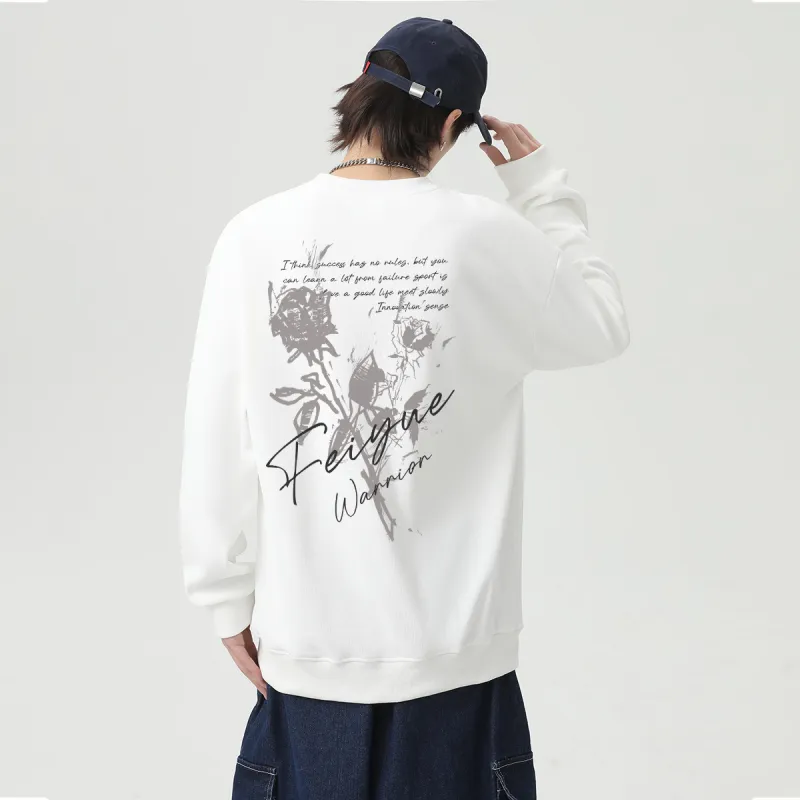 Feiyue Crew Neck Sweatshirt Without Hood Unisex-14