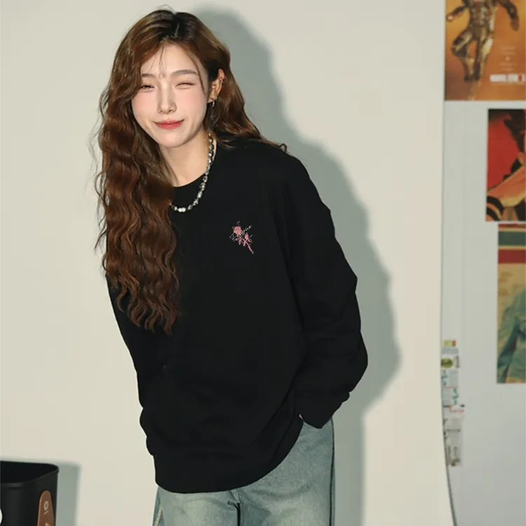 Feiyue Crew Neck Sweatshirt Without Hood Unisex-9