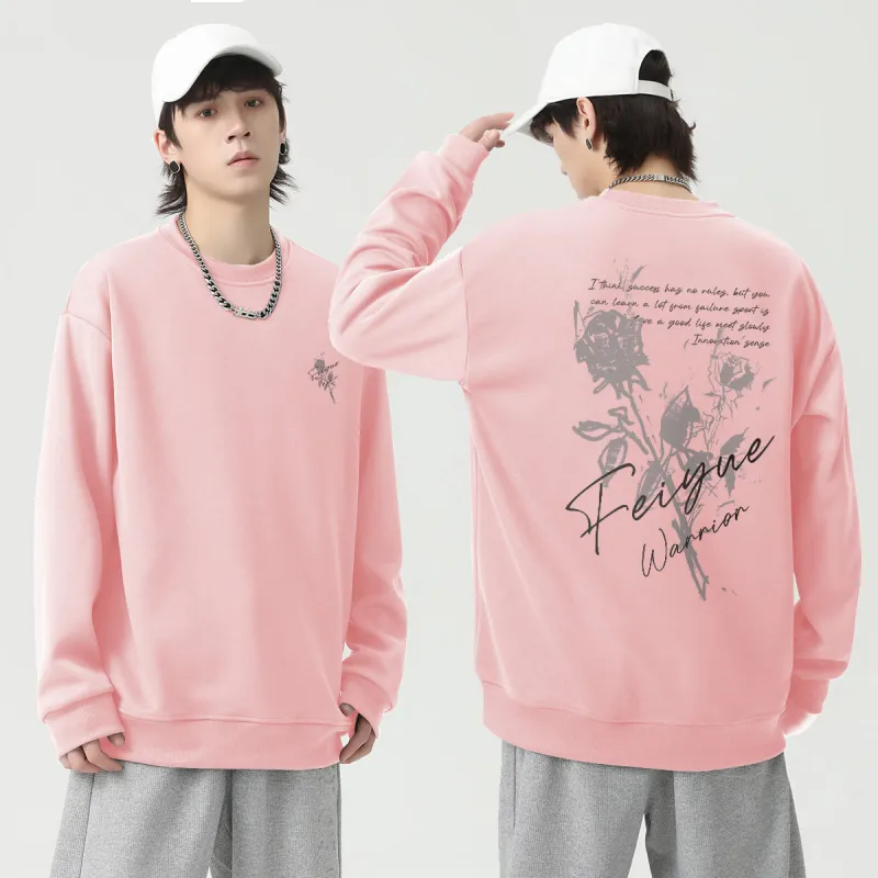 Feiyue Crew Neck Sweatshirt Without Hood Unisex-22