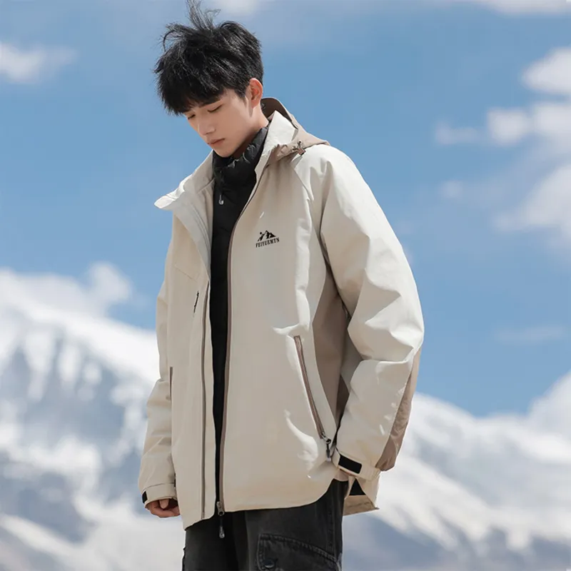 Feiyue Windproof Warm Cold-Resistant Windbreaker Jacket Unisex-15
