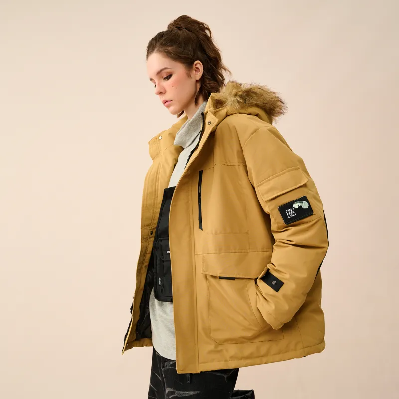 Feiyue Parka Coats Unisex-11