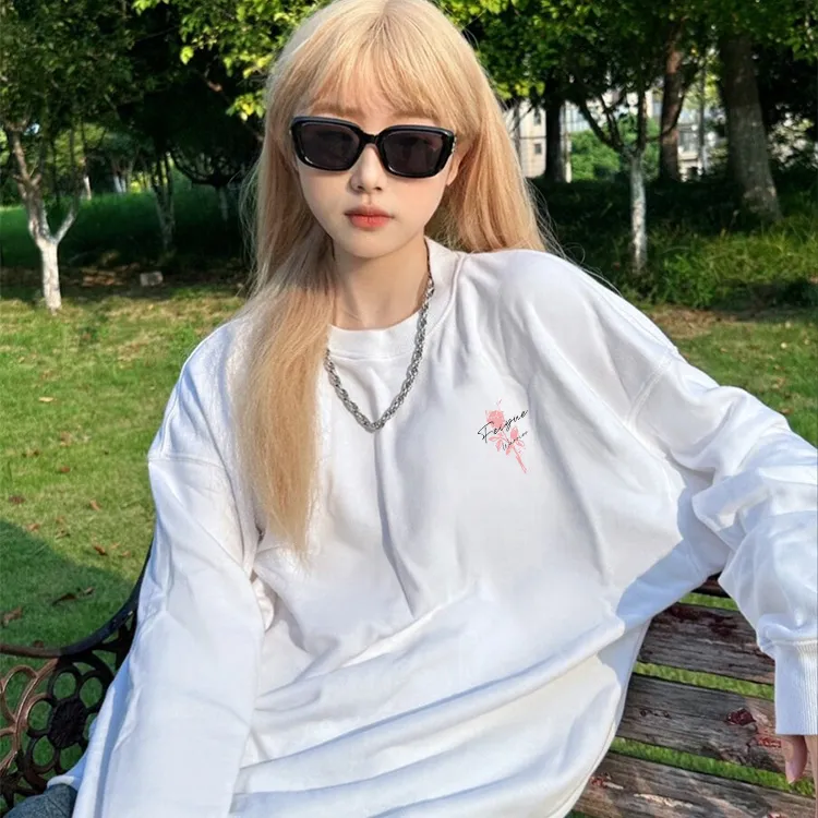 Feiyue Crew Neck Sweatshirt Without Hood Unisex-3