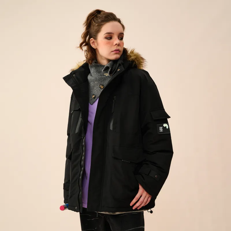 Feiyue Parka Coats Unisex-3