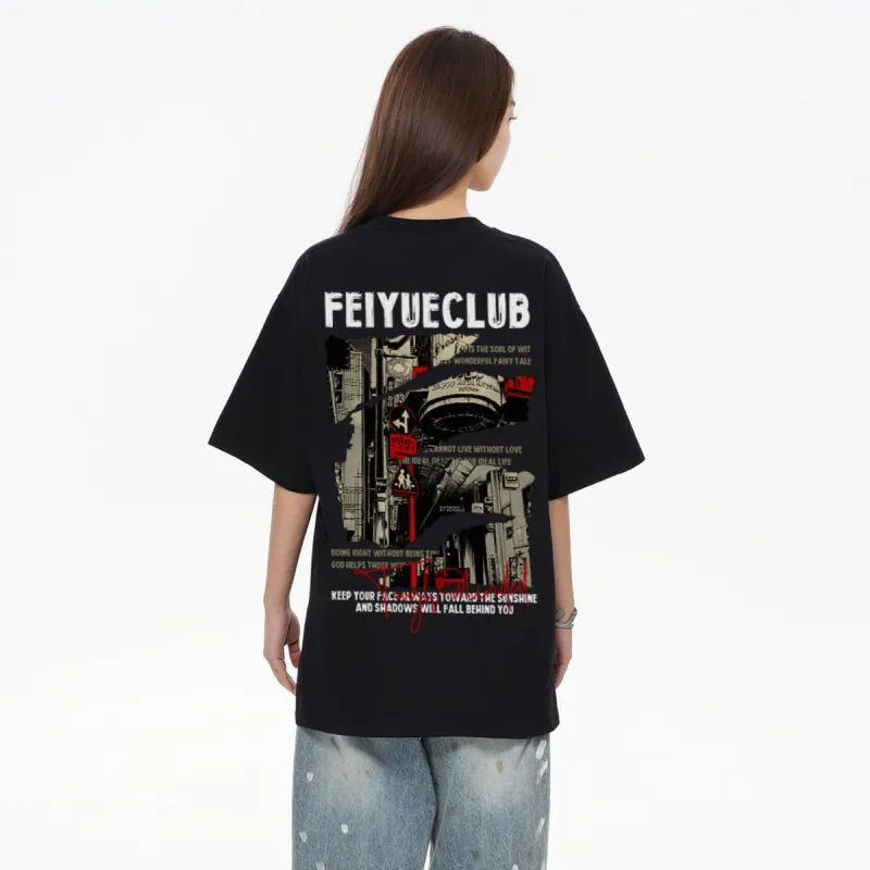 Feiyue T Shirts Unisex-8