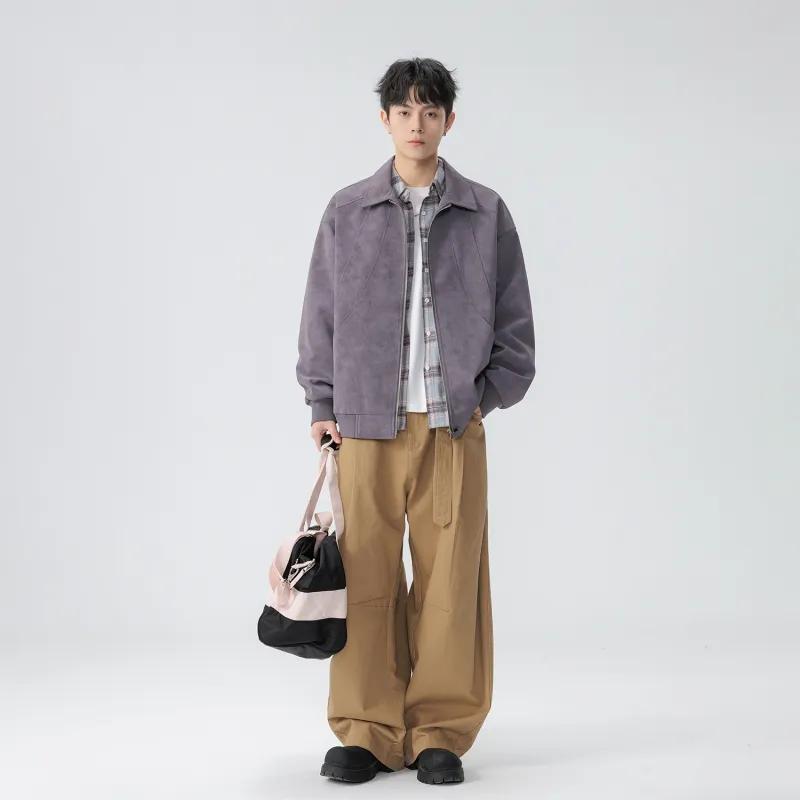 Feiyue Leather Jackets Unisex-16