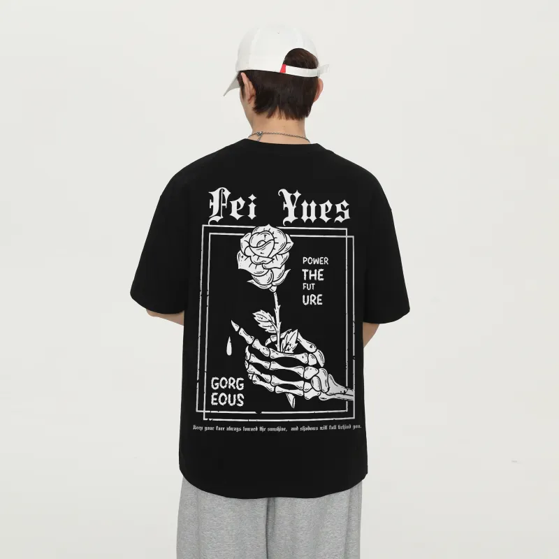 Feiyue T Shirts Unisex-4