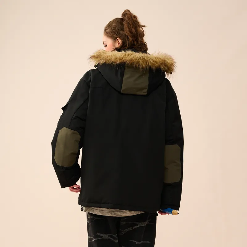Feiyue Parka Coats Unisex-6