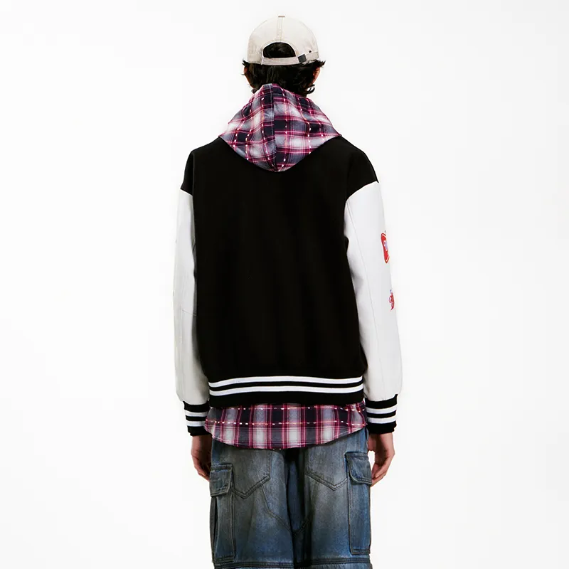 MAISON VINSON Baseball Jacket Unisex-5