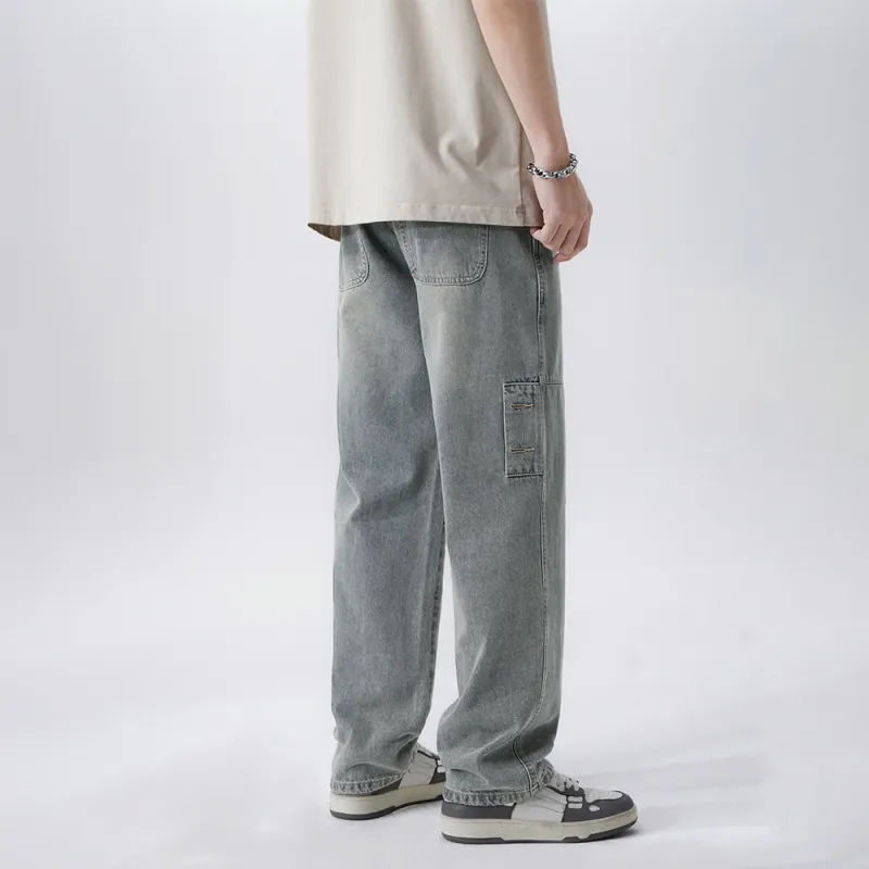 MAISON VINSON Jeans Unisex Vintage Blue-4