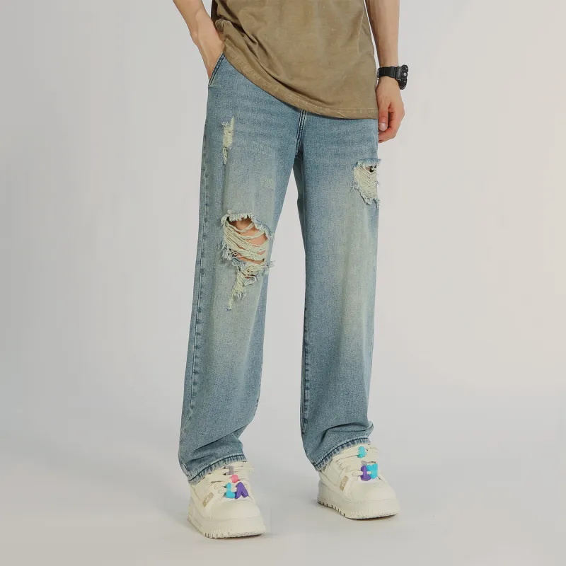 MAISON VINSON Jeans Unisex Blue-7