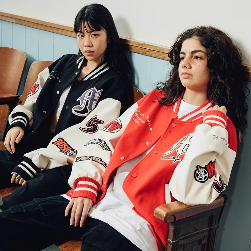 MAISON VINSON Baseball Jacket Unisex-2