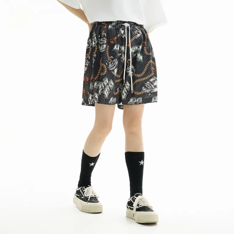 MAISON VINSON Casual Shorts Unisex Dollar-7