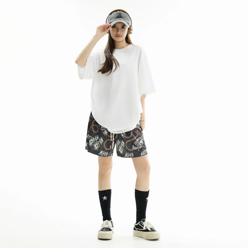 MAISON VINSON Casual Shorts Unisex Dollar-2