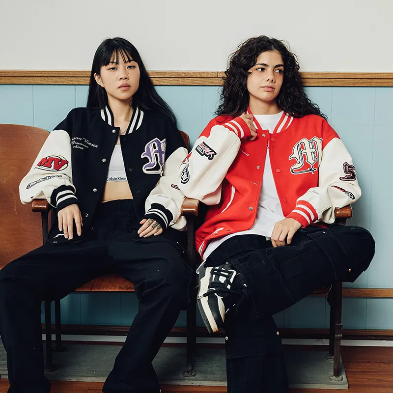 MAISON VINSON Baseball Jacket Unisex-3
