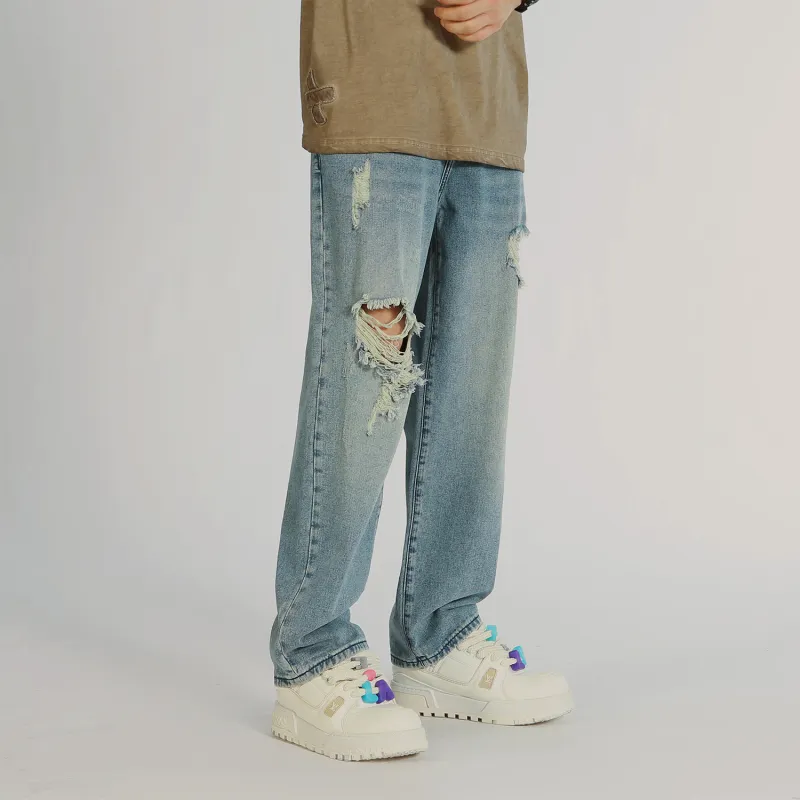 MAISON VINSON Jeans Unisex Blue-8