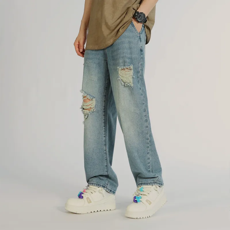 MAISON VINSON Jeans Unisex Blue-4