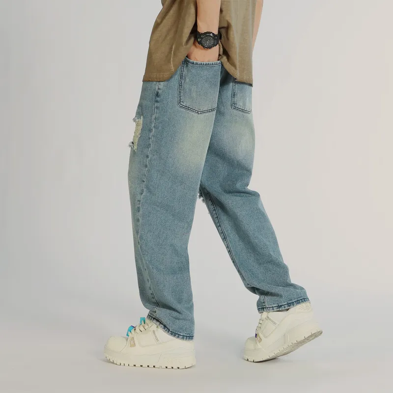 MAISON VINSON Jeans Unisex Blue-5