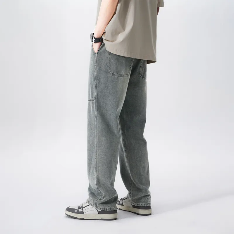 MAISON VINSON Jeans Unisex Vintage Blue-5