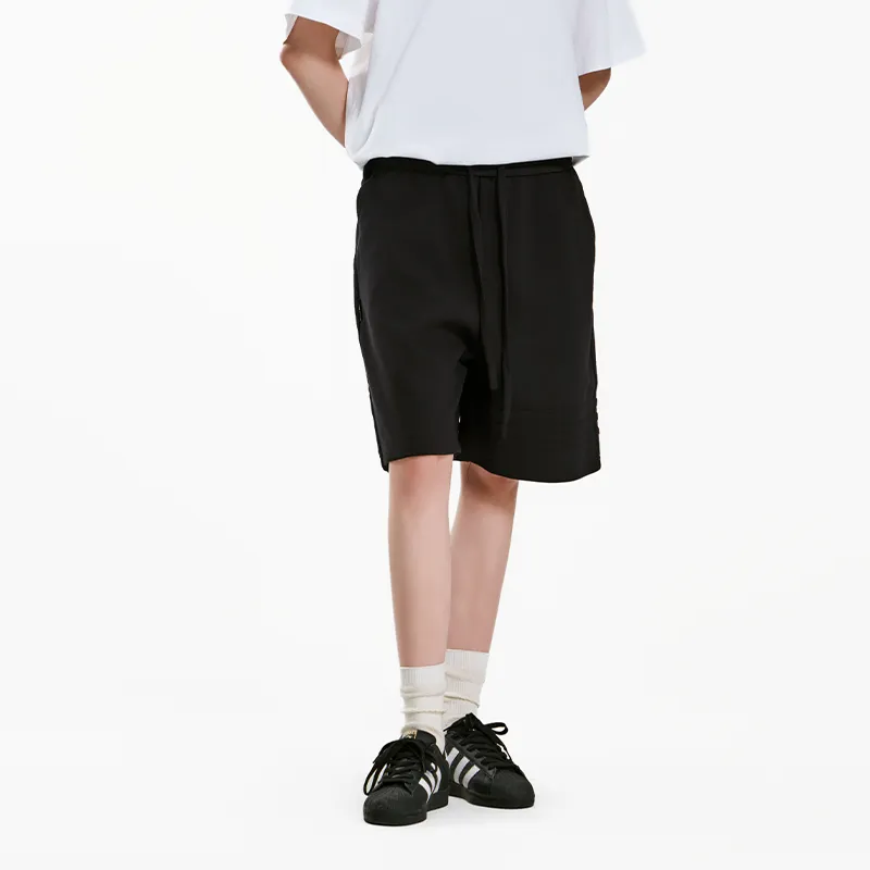 MAISON VINSON Solid Color Sports Casual Shorts Unisex-27