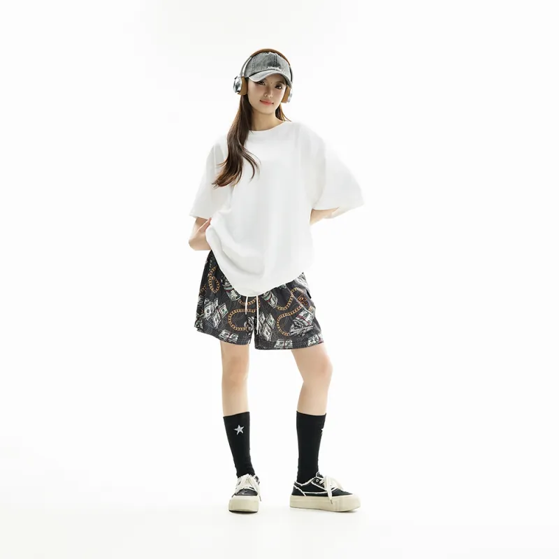 MAISON VINSON Casual Shorts Unisex Dollar-3