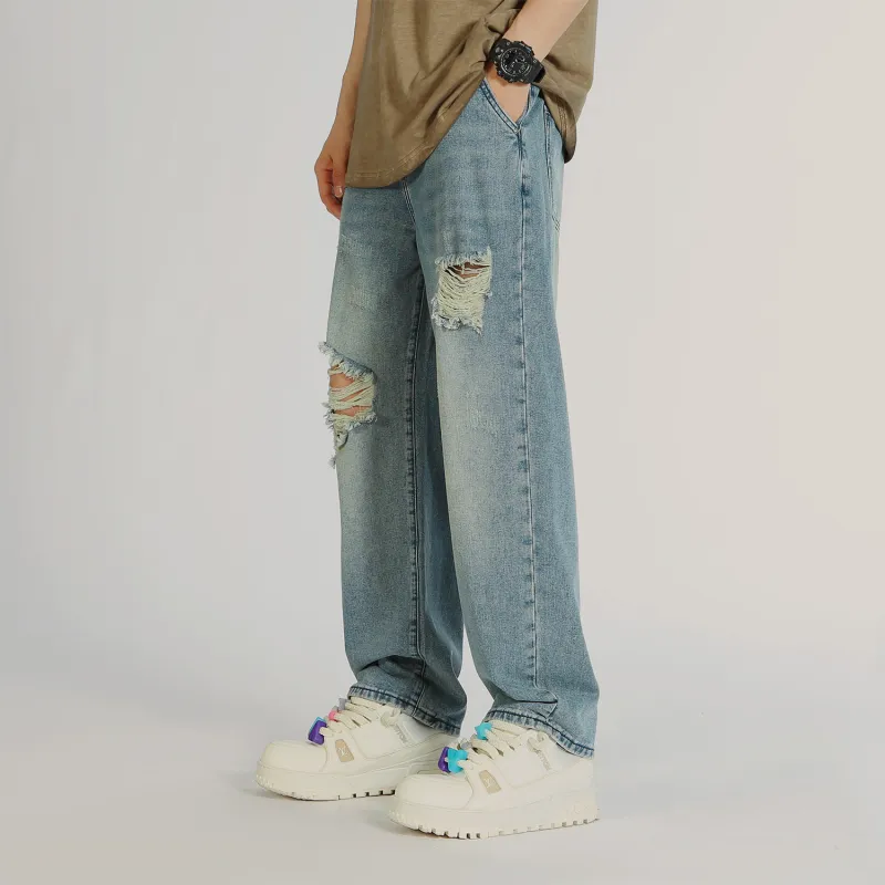 MAISON VINSON Jeans Unisex Blue-6