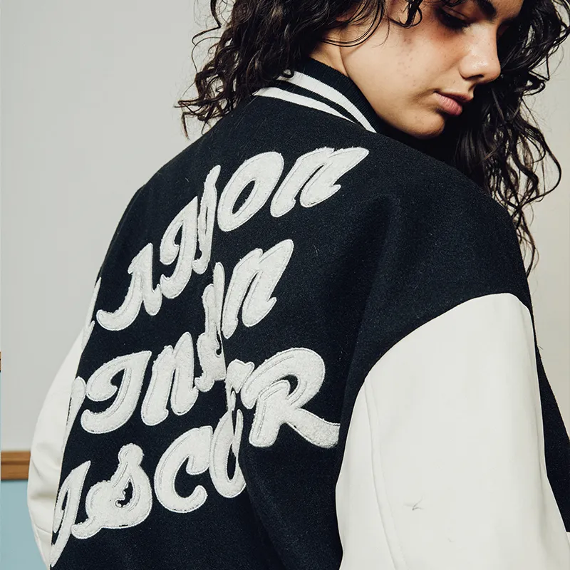 MAISON VINSON Baseball Jacket Unisex-4