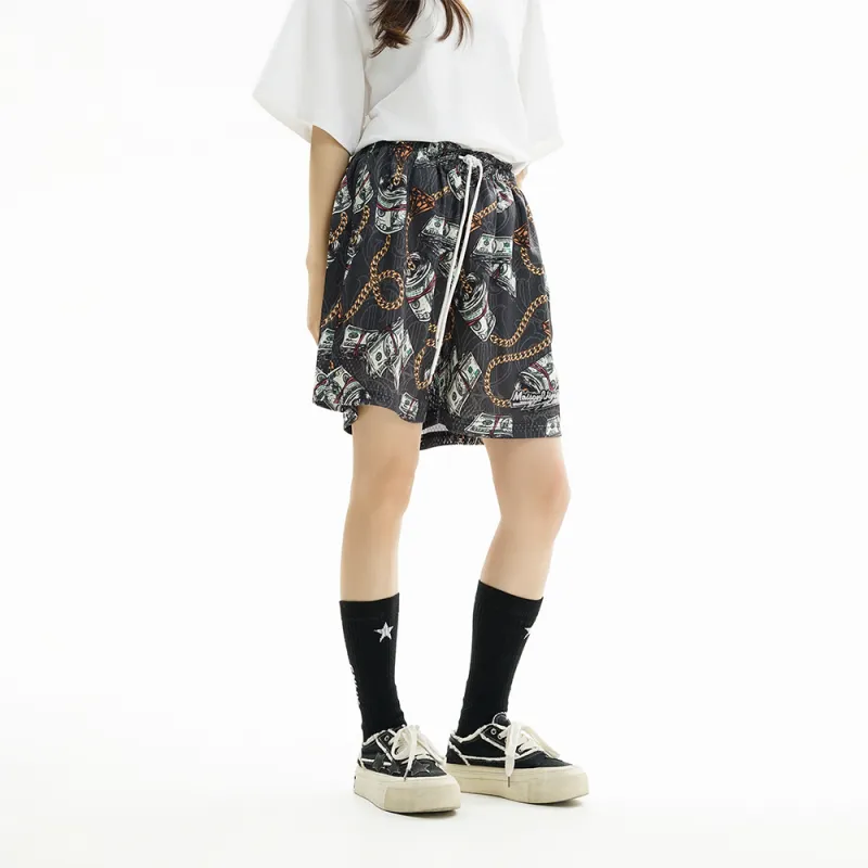 MAISON VINSON Casual Shorts Unisex Dollar-6