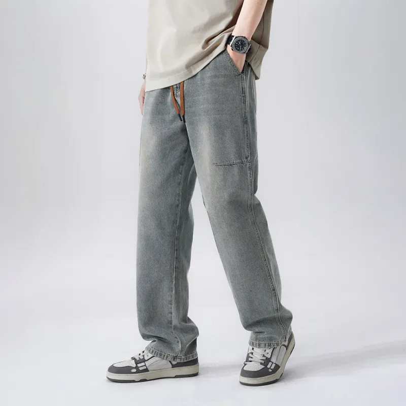 MAISON VINSON Jeans Unisex Vintage Blue-10