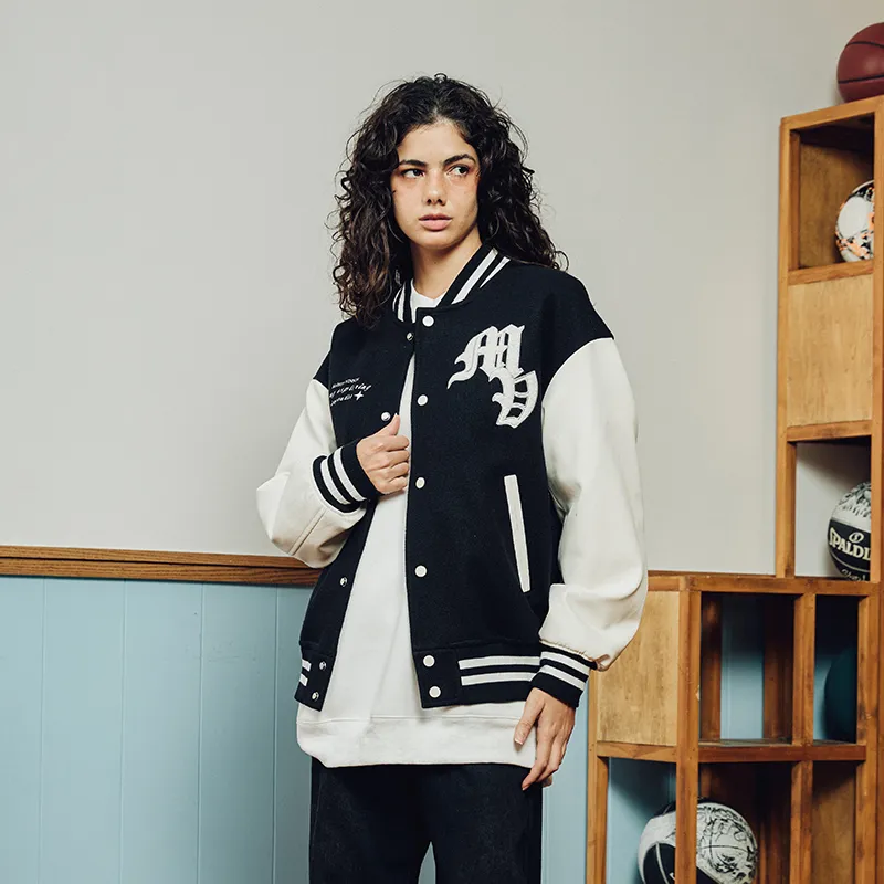 MAISON VINSON Baseball Jacket Unisex-3