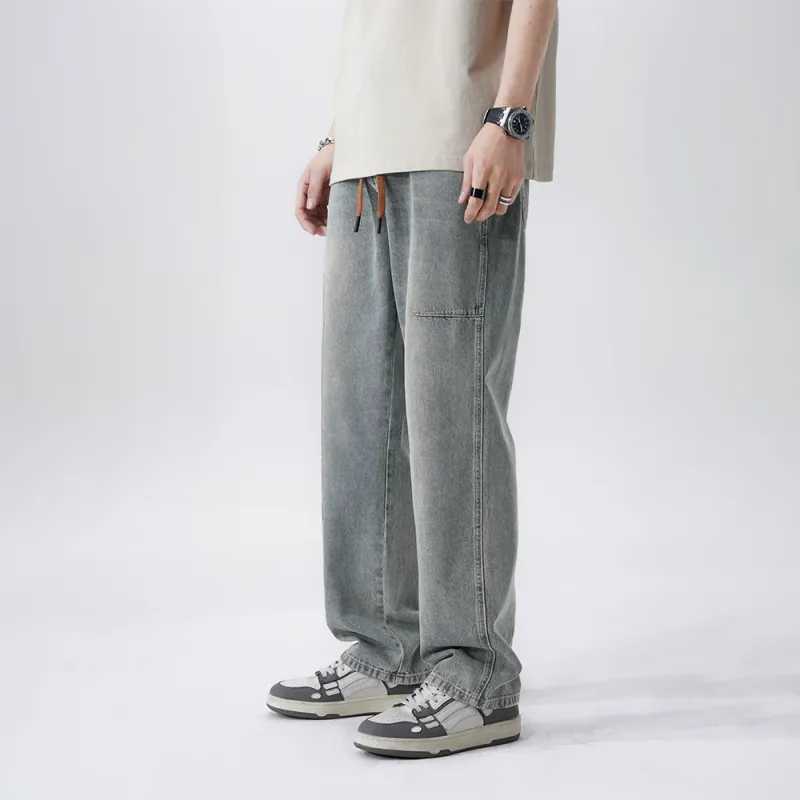 MAISON VINSON Jeans Unisex Vintage Blue-13