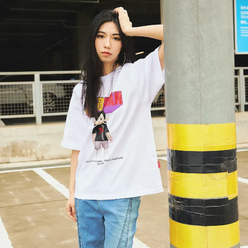 EXQUISITE T-Shirts Unisex White-3